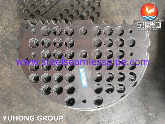 ASME SA516 Gr.70 Çelik Baffle Plate Boiler And Pressure Vessel Support Plates