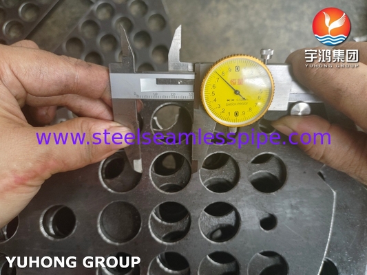 ASME SA516 Gr.70 Çelik Baffle Plate Boiler And Pressure Vessel Support Plates