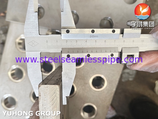 Basınç ve sıcaklık yönetimi için ASTM A240 TP304 boru plağı ve destek plağı