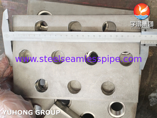 Basınç ve sıcaklık yönetimi için ASTM A240 TP304 boru plağı ve destek plağı