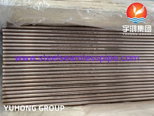 ASTM B111 C68700 C70600 C44300 C1200 TEMİR BİRKENLİĞİ KONDENSATÖR KÖMER SİSTEMİ
