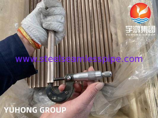 ASTM B111 C68700 C70600 C44300 C1200 TEMİR BİRKENLİĞİ KONDENSATÖR KÖMER SİSTEMİ