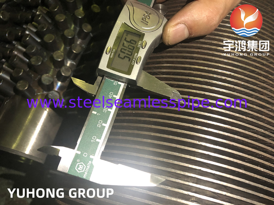 ASTM EN DIN ASTM A106 Gr.B A335 P5 P9 A312 TP304 317L Dikişli Fin Tubes