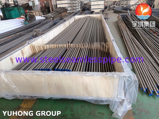 ASTM A179 / ASME SA179 Dikişsiz Karbon Çelik U Bend Tüp Isı Değiştiricisi Tüp