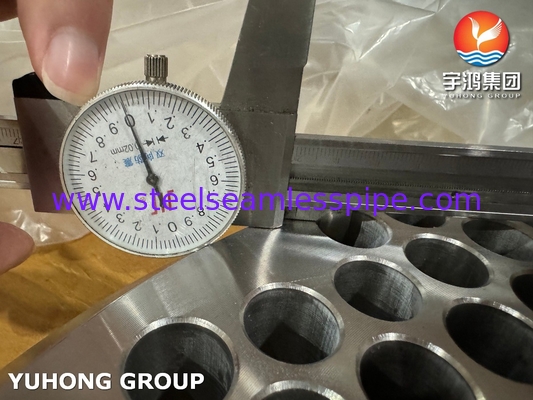 ASTM A182 F304L Isı Değiştiricisi Montajı için Dökme Paslanmaz Çelik Tüp Yapısı