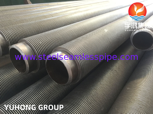 ASTM A312 TP316L Paslanmaz Çelik Fin Pipe HFW Tipi SS316l Fin For Economizer ile