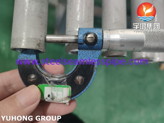 ASTM A213 TP347 1.4550 Boiler ve Isı Değiştiricisi için Dikişsiz Tüp