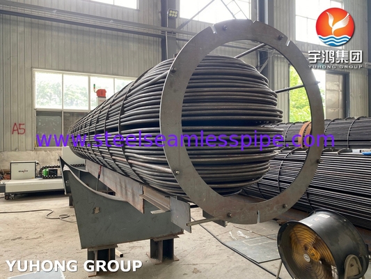 ASME U Stamped Tube Bundle Assembly with Seamless Heat Exchanger U Bend Tube (ASME U damgalanmış boru kümesi, dikişsiz ısı değiştiricisi ile U bükülmüş boru kümesi)