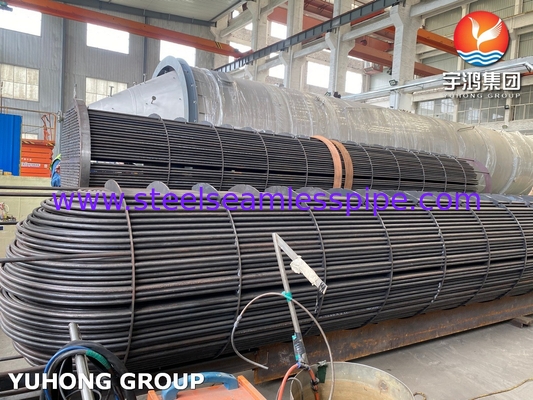 ASME U Stamped Tube Bundle Assembly with Seamless Heat Exchanger U Bend Tube (ASME U damgalanmış boru kümesi, dikişsiz ısı değiştiricisi ile U bükülmüş boru kümesi)