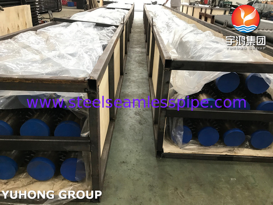 Palmiye yağı rafinerisi için ASTM A213 T9 Alaşımlı Çelik 13Cr Stud'lu Pınarlı Boru