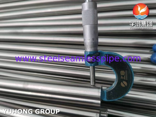 ASTM A249 TP316L BA Boiler ve Isı Değiştiricisi için Paslanmaz Çelik Kaynaklı Tüp