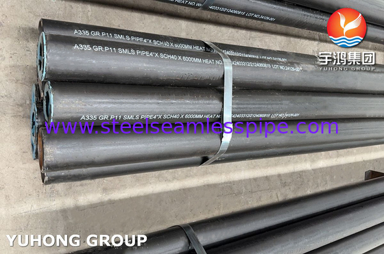 ASTM A335 GRADE P11 ALLOY STEEL HEATER RADIANT SECTION için dikişsiz boru
