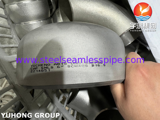 Super Duplex SAF2507 boru armatürleri, ASTM A815 WPS UNS S32750 Buttweld Kapak