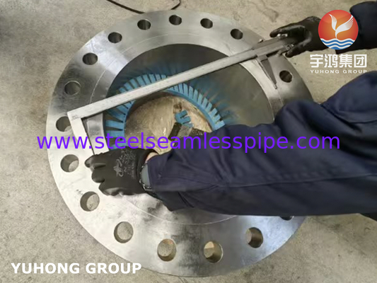 SA350 LF2 Kriyojenik borular ve ekipmanlar için uzun kaynak boynuz flange