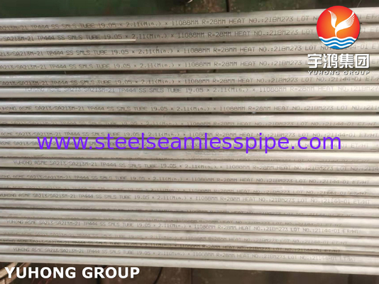 Boiler ve Isı Değiştiricisi için Ferritik Dikişsiz Tüp ASME/ASTM A213 T444