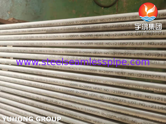Boiler ve Isı Değiştiricisi için Ferritik Dikişsiz Tüp ASME/ASTM A213 T444