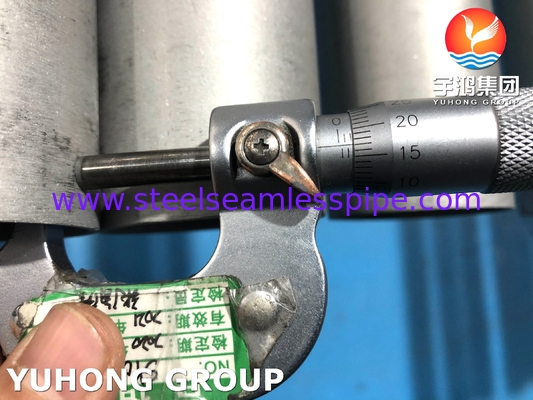 ASTM A789 UNS S32205 Kimyasal Endüstri İçin Dupleks Çelik Dikişsiz Tüp