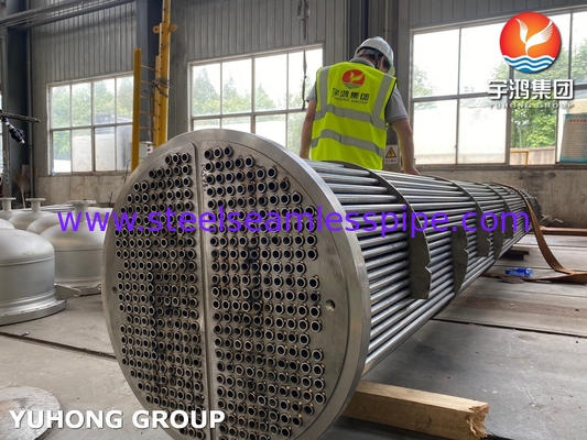 ASME U Stamp Shell ve Tube Isı Değiştiricileri için Özel Tüp Paketi