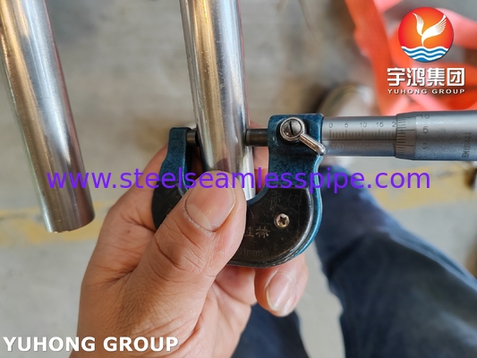 ASTM A269 TP316L Paslanmaz Çelik Dikişsiz Tüp Parlak Annealed Tüp