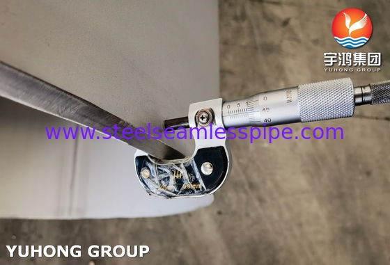 ASTM A358 Sınıf 1 TP316L Yüksek sıcaklık hizmetleri için paslanmaz çelik EFW borusu