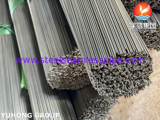 Çelik 304 316L Tıbbi ekipmanlar için yüksek hassasiyetli kılcal borular ISO9626