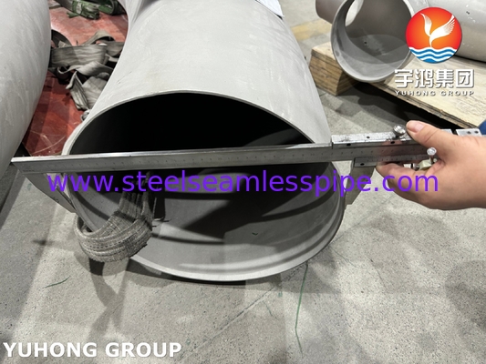 ASTM A403 WP316L-S paslanmaz çelik 90 derece bükümlü özel çizim