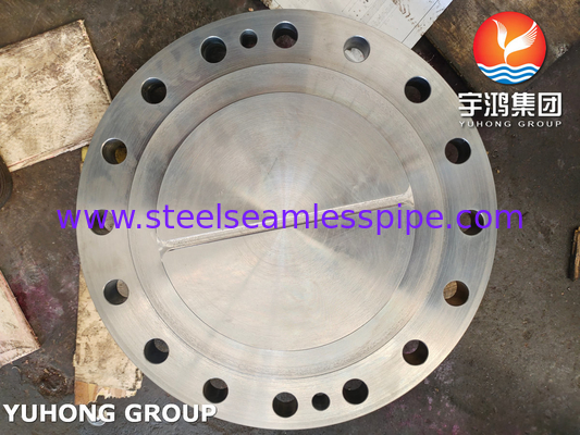 ASTM SA266 Gr2N Kanal Kapak Flange ve Isı Değiştiricisinde Kullanılan Kabuk Yan Flange