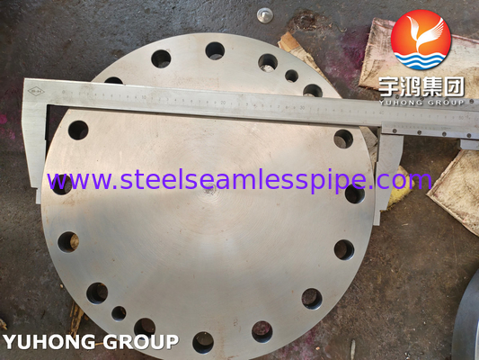 ASTM SA266 Gr2N Kanal Kapak Flange ve Isı Değiştiricisinde Kullanılan Kabuk Yan Flange