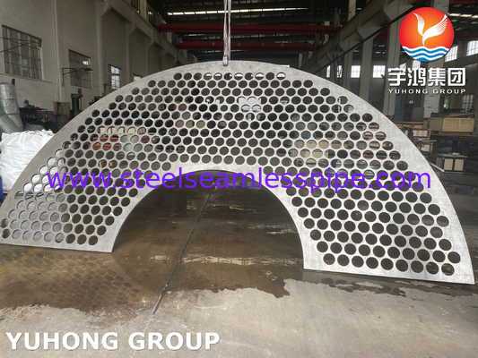 Basınçlı kaplar için ASTM A182 Paslanmaz Çelik Baffle