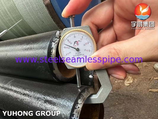 Kazan için ASTM A335 Sınıf P9 / UNS S50400 Alaşımlı Çelik Dikişsiz Boru