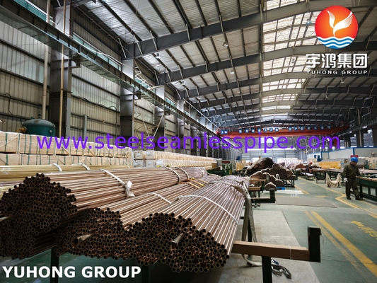 Bakır Alaşımlı Tüp ASTM B111 C70400 Bakır Nikel 95/5 Dikişsiz Tüp