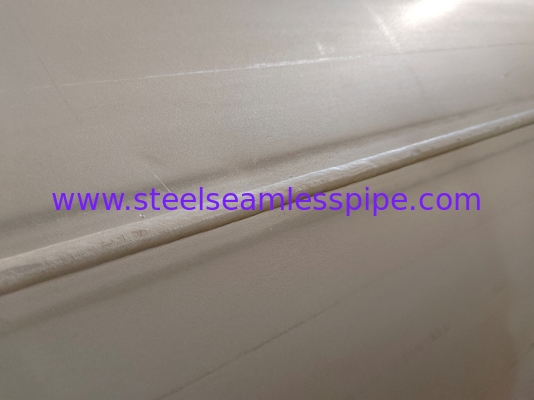 TP316L DSAW borusu EN 1.4404 Atık su arıtma tesisleri için ASTM A358 Standartı