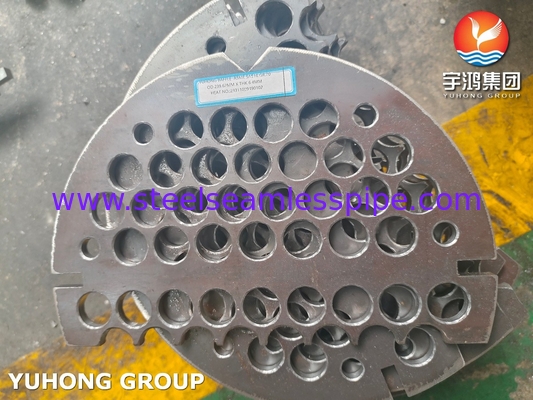 ASME SA516 Gr 70 Karbon Çelik Isı Değiştiricisi için Baffle Plate