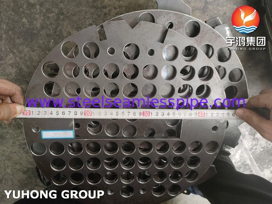 ASME SA516 Gr 70 Karbon Çelik Isı Değiştiricisi için Baffle Plate