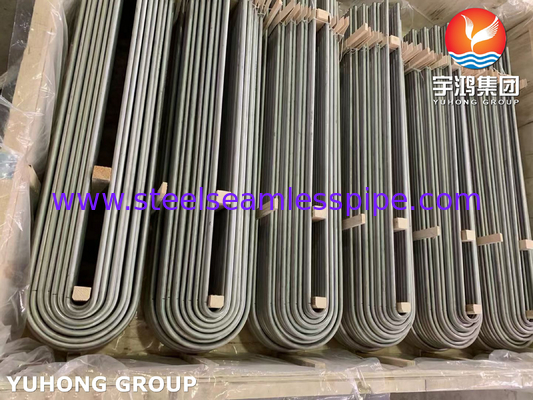 ASME SA179 U Bend Seamless Cold Drawn Carbon Steel Tube for Tubular Heat Exchangers (Tüplü Isı Değiştiriciler için U Bend Dikişsiz Soğuk Çekici Karbon Çelik Tüp)