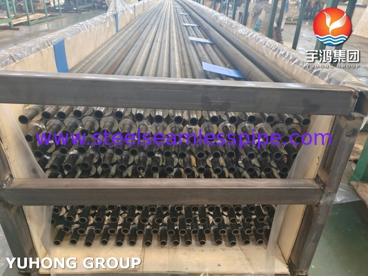 ASTM A179 Karbon Çelik Dikişsiz Tüp Alüminyum Fin G Tipi Fin Tüp HRSG Sistemi için