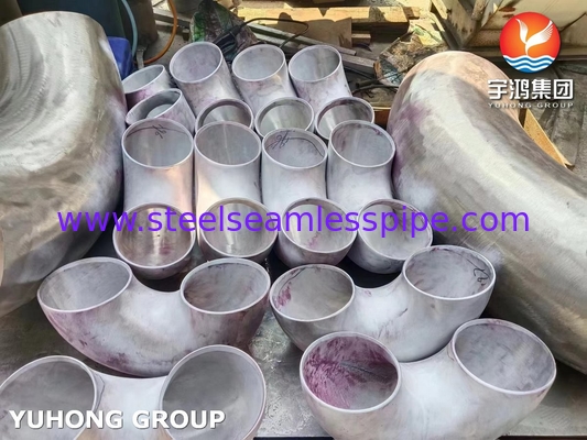 Paslanmaz Çelik Fittings 180° RETURN BEND ASTM B366 INCONEL ALLOY Fittings N08810 800H