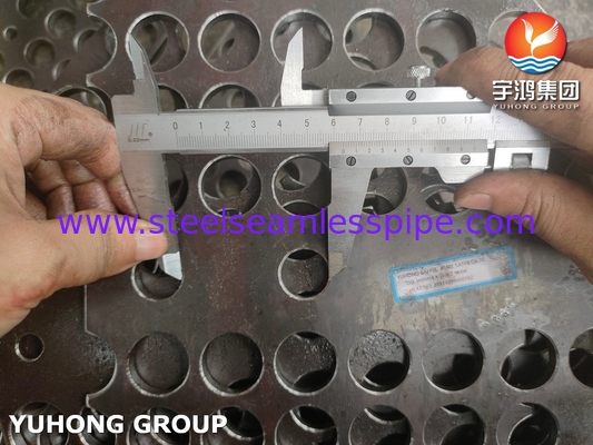 ASME SA516 Kalite 70 Karbon Çelik Isı Değiştiricileri için Baffle Plate NACE MR0175 Uyumlu