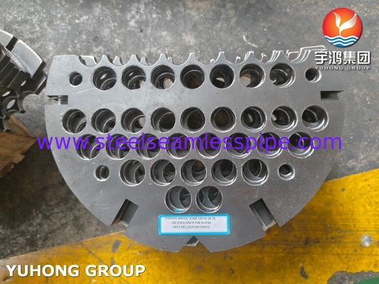 ASME SA516 Kalite 70 Karbon Çelik Isı Değiştiricileri için Baffle Plate NACE MR0175 Uyumlu