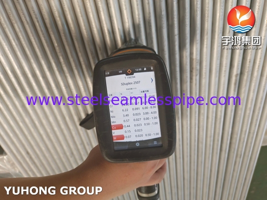 ASTM A789 S32750 Deniz suyu çözünürlüğü için Süper Dupleks Çelik