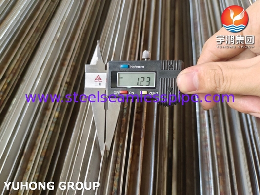 ASTM A106 A333 A179 A210, P5 P11 P22 P9, Uzunlamalı Fined Tube
