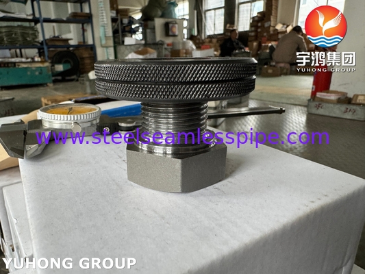 A105 Karbon Çelik Bağlantı Fileri Hex Baş Plug ASTM A105 ASME B16.11