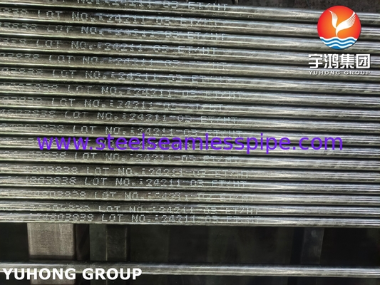 Alaşımlı çelik UNS K41545 dikişsiz borular Chrome Moly SA213 T5 dikişsiz kazan boruları