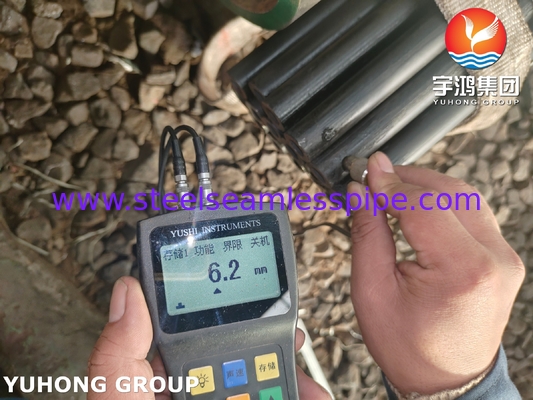 P22 Dikey Silindirli Isıtıcılar için ASME SA335 alaşımlı çelik dikişsiz boru