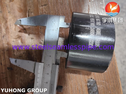 Paslanmaz Çelik Kalınlaştırılmış Bağlantı ASME SA105 B16.11 3000 NPT B16.11 Standartıyla Yarım Koplama