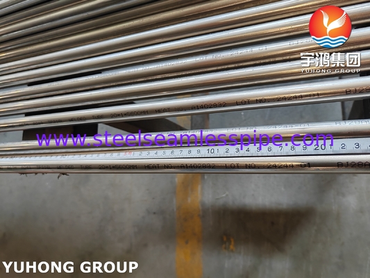ASTM A249 TP316L Parlak Annealed Paslanmaz Çelik Kaynatılmış Tüp Isı Değiştiricisi Tüp