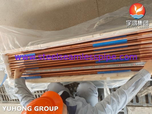 ASTM B111 ASME SB111 C12200 TP 2 dikişsiz tüp
