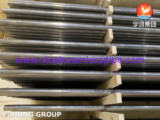 ASME SB163 UNS N04400 Nikel Bakır Alaşımlı Isı Değiştiricisi Tüp Monel 400 U Tüp