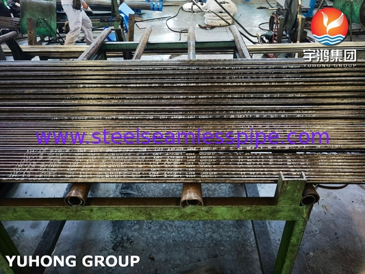 19.05MM SA179 Boiler Tube ASME SA179 Stripper Feed Bottom Exchanger için