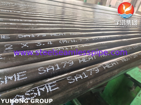 ASTM A179 Sıcaklık Değiştiricisi ve Kondansatörü İçin Dikişsiz Karbon Çelik Tüp
